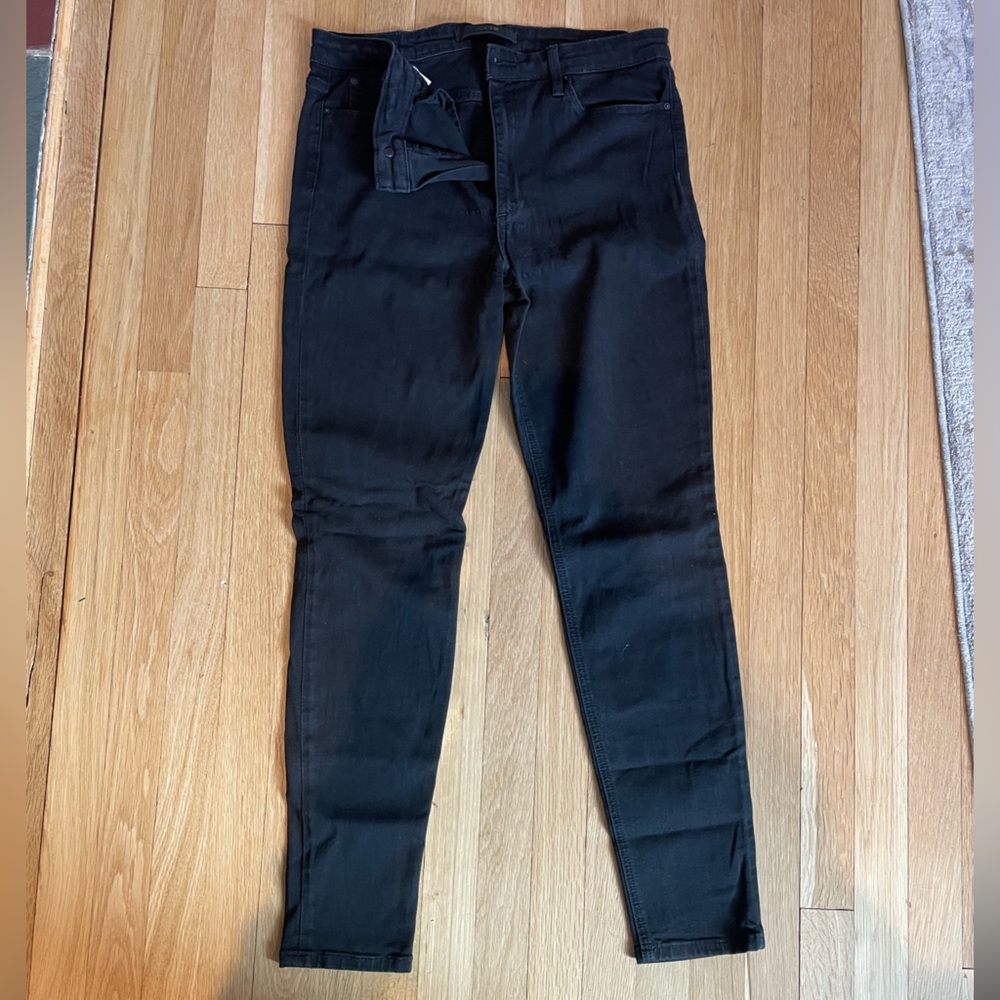 Joe's Jeans - black - the Charlie high rise skinny